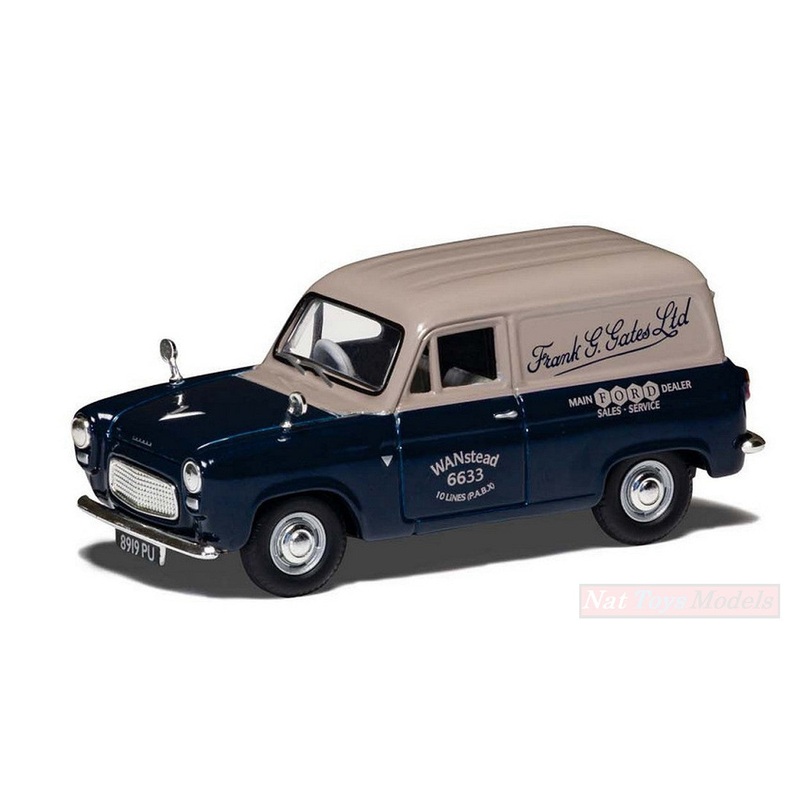 SCALE MODEL COMPATIBLE WITH FORD THAMES 300E 7cwt VAN - GATES FORD 1:43 VANGUARDS VA03306