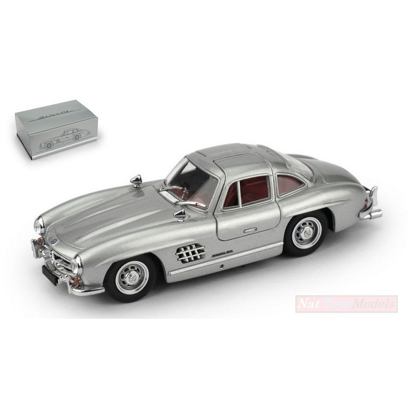 SCALE MODEL COMPATIBLE WITH MERCEDES 300SL GULLWING 1954 GULLWINGS ED.LIM.150 PCS 1:43 BRUMM BMS1919
