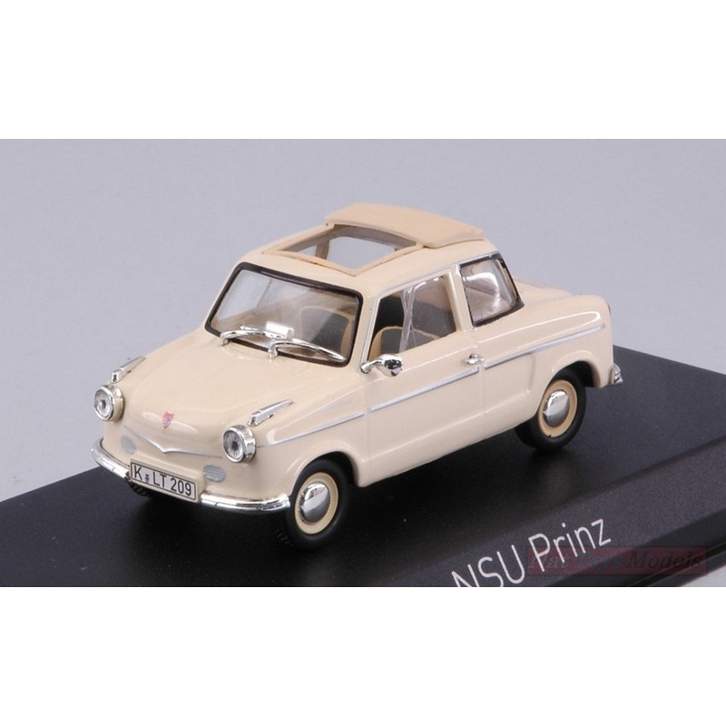 SCALE MODEL COMPATIBLE WITH NSU PRINZ 1959 BEIGE 1:43 NOREV NV831019