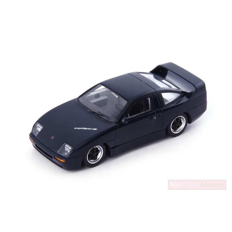 SCALE MODEL COMPATIBLE WITH PORSCHE EXPERIMENTAL PROTOTYPE 1985 DULL BLACK 1:43 AUTOCULT ATC06035