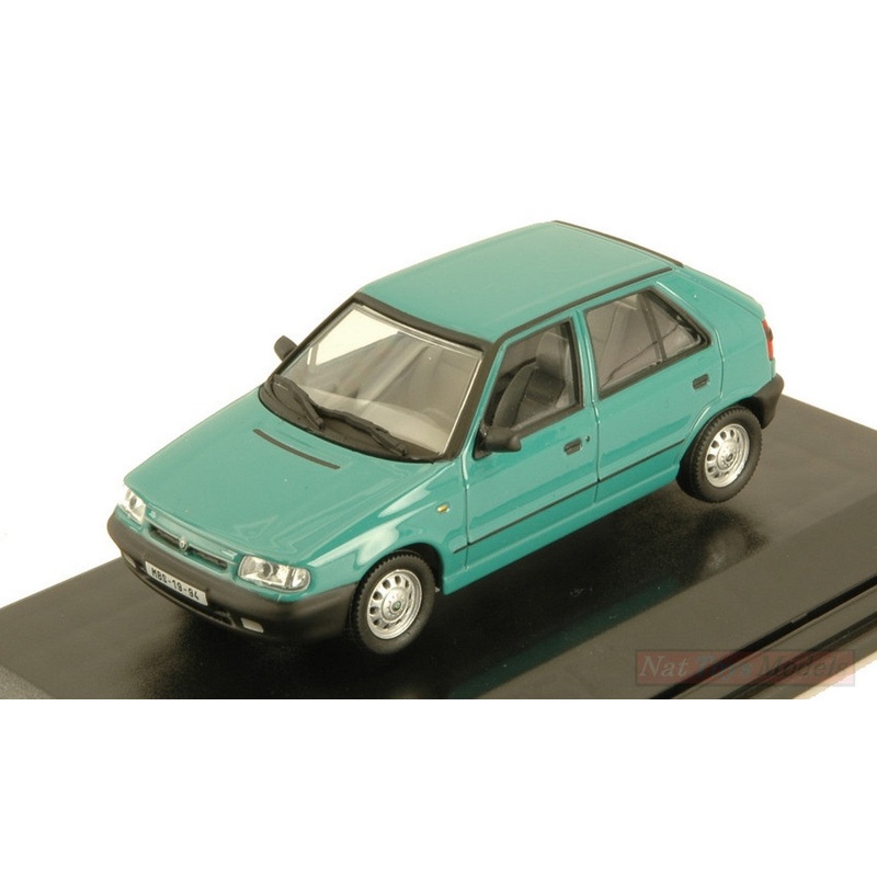 SCALE MODEL COMPATIBLE WITH SKODA FELICIA 1994 GREEN 1:43 ABREX ABS709HT