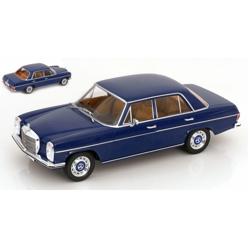 MODELLINO SCALA COMPATIBILE CON MERCEDES 200 D (W115) 1968 DARK BLUE 1:18 MODELCARGROUP MCG18123