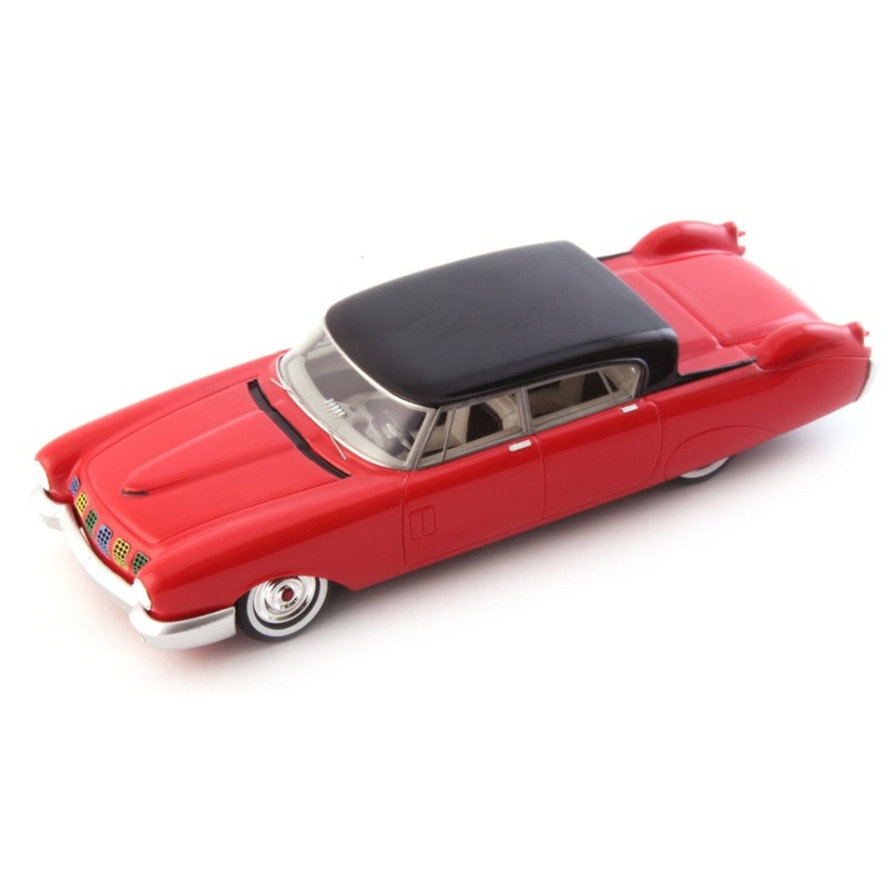 MODELLINO SCALA COMPATIBILE CON MERCURY D-528 1955 RED/BLACK 1:43 AVENUE43 AVN60123