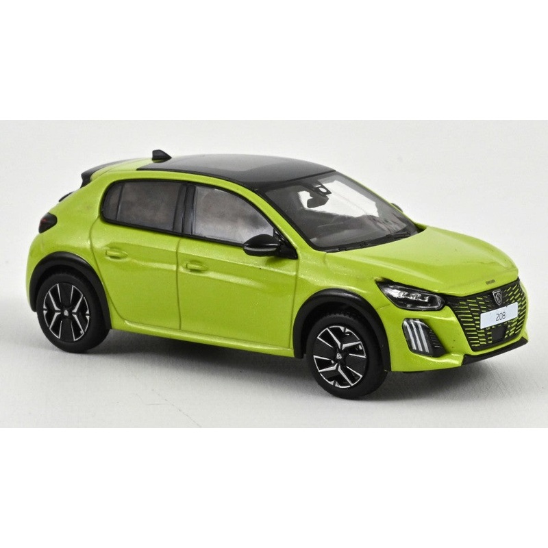 MODELLINO SCALA COMPATIBILE CON PEUGEOT 208 GT 2024 AGUEDA YELLOW 1:43 NOREV NV472840