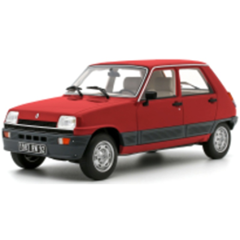 MODELLINO SCALA COMPATIBILE CON RENAULT 5 GTL (5 DOORS) 1984 RED 1:18 OTTOMOBILE OT1147