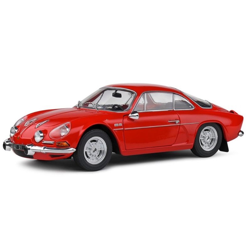 MODELLINO SCALA COMPATIBILE CON RENAULT ALPINE A110 1600S 1969 RED 1:18 SOLIDO SL1804209