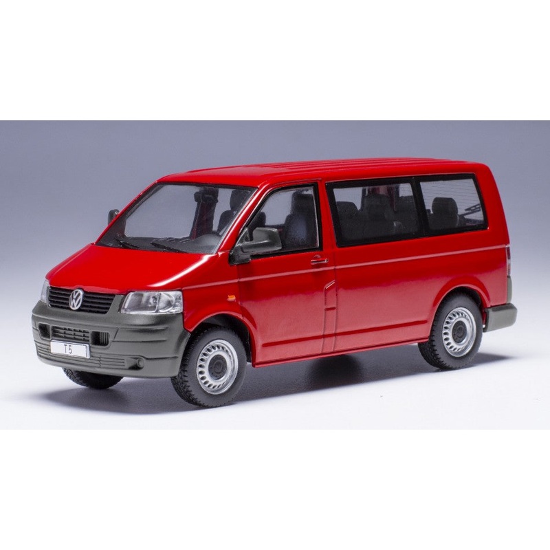 MODELLINO SCALA COMPATIBILE CON VW T5 2003 RED 1:43 IXO MODEL CLC564 DIE CAST