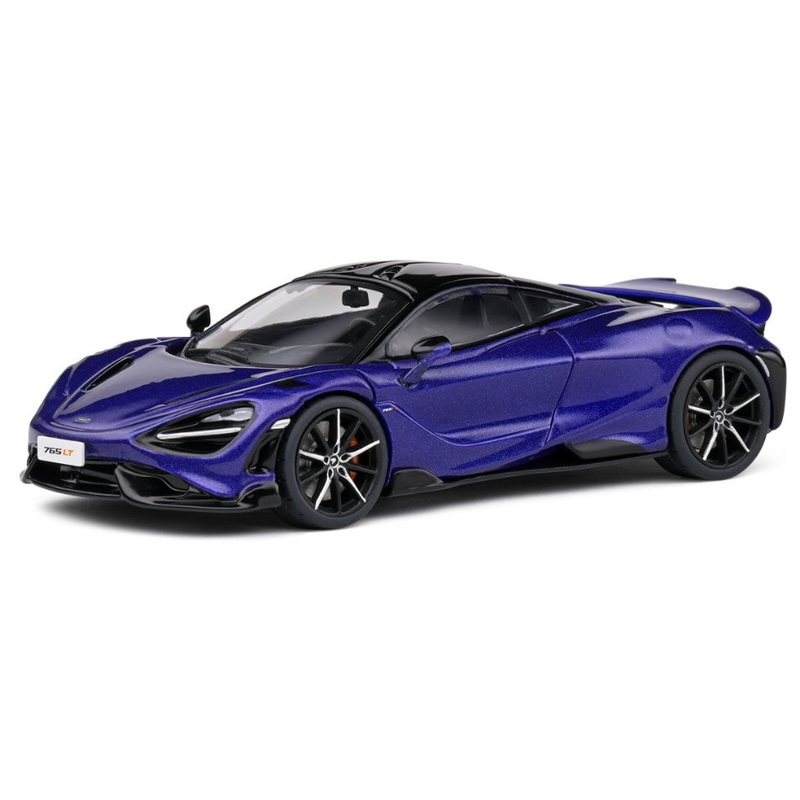 MODELLINO SCALA COMPATIBILE CON MCLAREN 765LT V8 BITURBO 2020 PURPLE 1:43 SOLIDO SL4311906