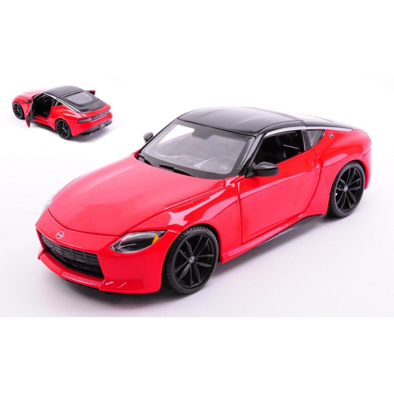 MODELLINO SCALA COMPATIBILE CON NISSAN 400Z 2023 RED 1:24 MAISTO MI32904R