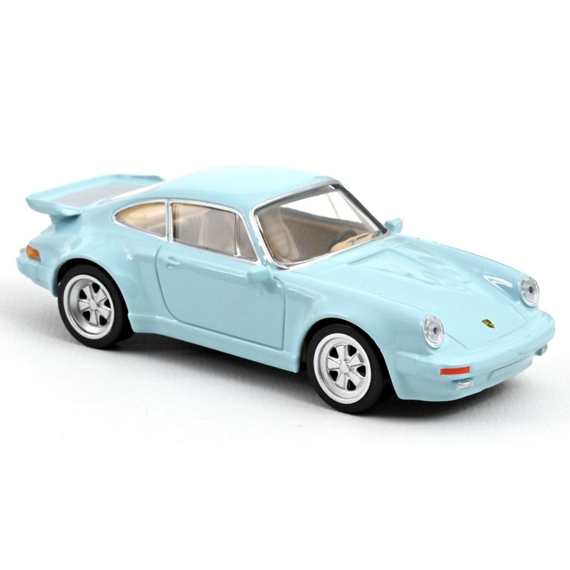 MODELLINO SCALA COMPATIBILE CON PORSCHE 911 TURBO 1978 BLUE JET CAR 1:43 NOREV NV750053