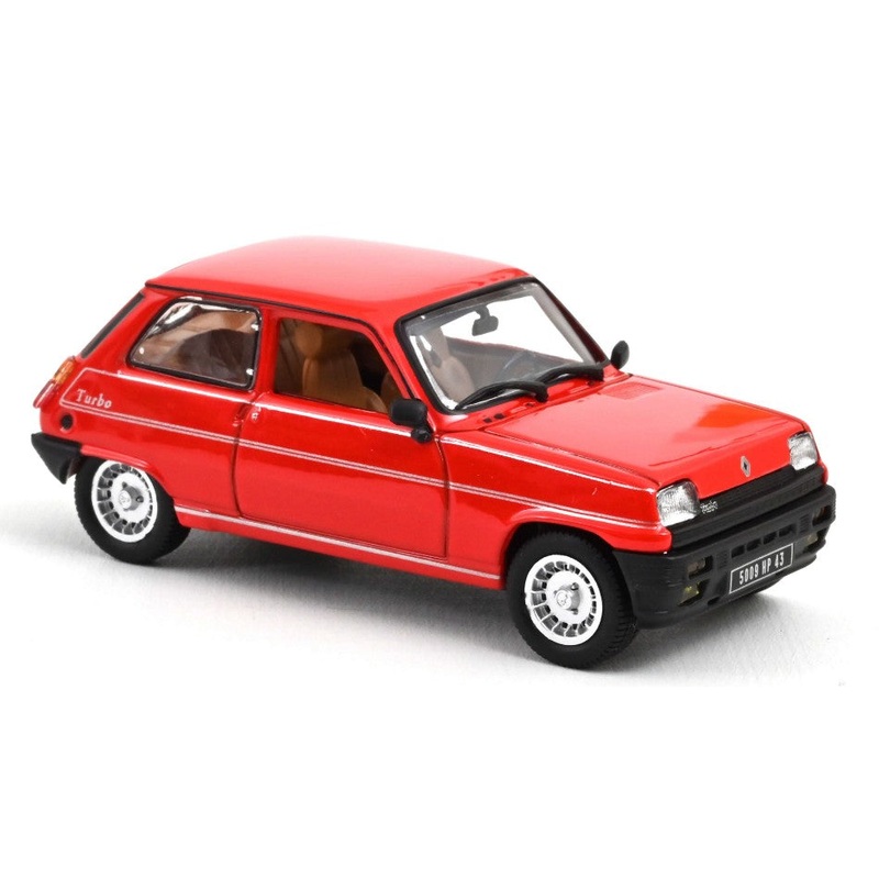 MODELLINO SCALA COMPATIBILE CON RENAULT 5 ALPINE TURBO 1983 RED 1:43 NOREV NV510518