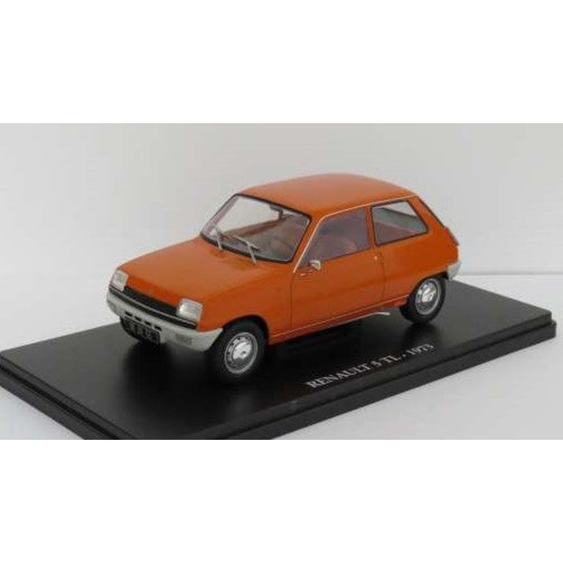 MODELLINO SCALA COMPATIBILE CON RENAULT 5 TI 1973 ORANGE 1:24 EDITORIA MAG24REN5TLO