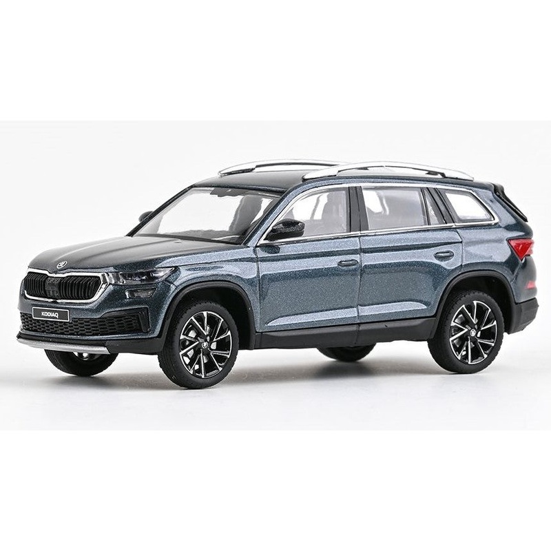 MODELLINO SCALA COMPATIBILE CON SKODA KODIAQ FL 2021 GUN MET.1:43 1:43 ABREX AB041C