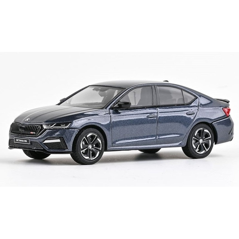 MODELLINO SCALA COMPATIBILE CON SKODA OCTAVIA IV RS 2020 ANTHRACITE 1:43 ABREX AB037CF