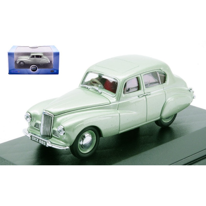 MODELLINO SCALA COMPATIBILE CON SUNBEAM TALBOT 90 MKII LIGHT GREEN MET.1:43 OXFORD OXFST003