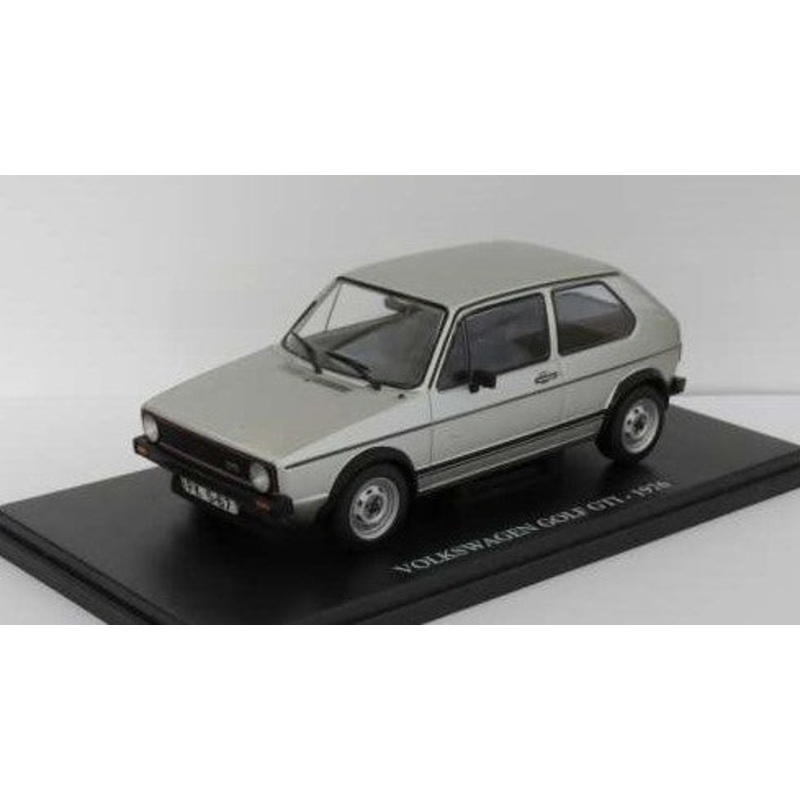 MODELLINO SCALA COMPATIBILE CON VW GOLF GTI 1976 GREY 1:24 EDITORIA MAG24VWGOLFGTIG