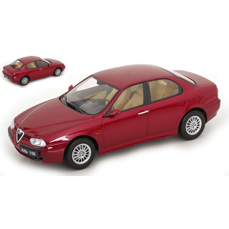 MODELLINO Triple 9 ALFA ROMEO 156 1998 PROTEO RED METALLIC 1:18 MODEL SCALE T9-1800514 250506