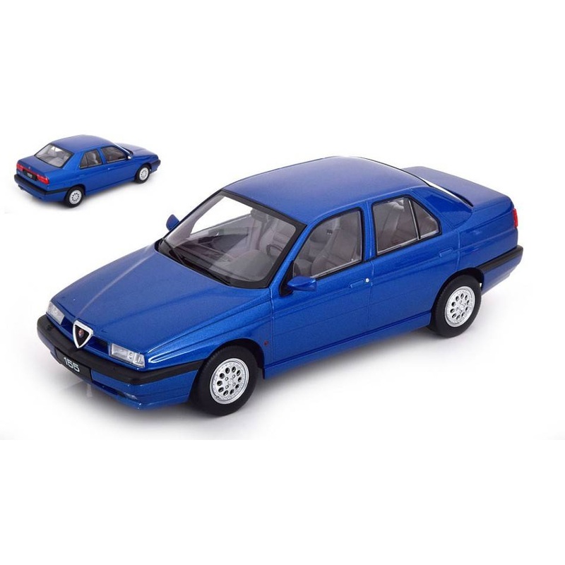 SCALE MODEL COMPATIBLE WITH ALFA ROMEO 155 1996 BLUE 1:18 TRIPLE 9 T9-1800382