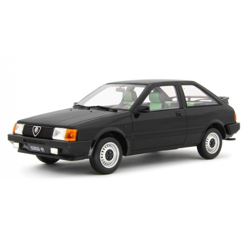 SCALE MODEL COMPATIBLE WITH ALFA ROMEO ARNA TI 1984 BLACK 1:18 LAUDO RACING LM151C