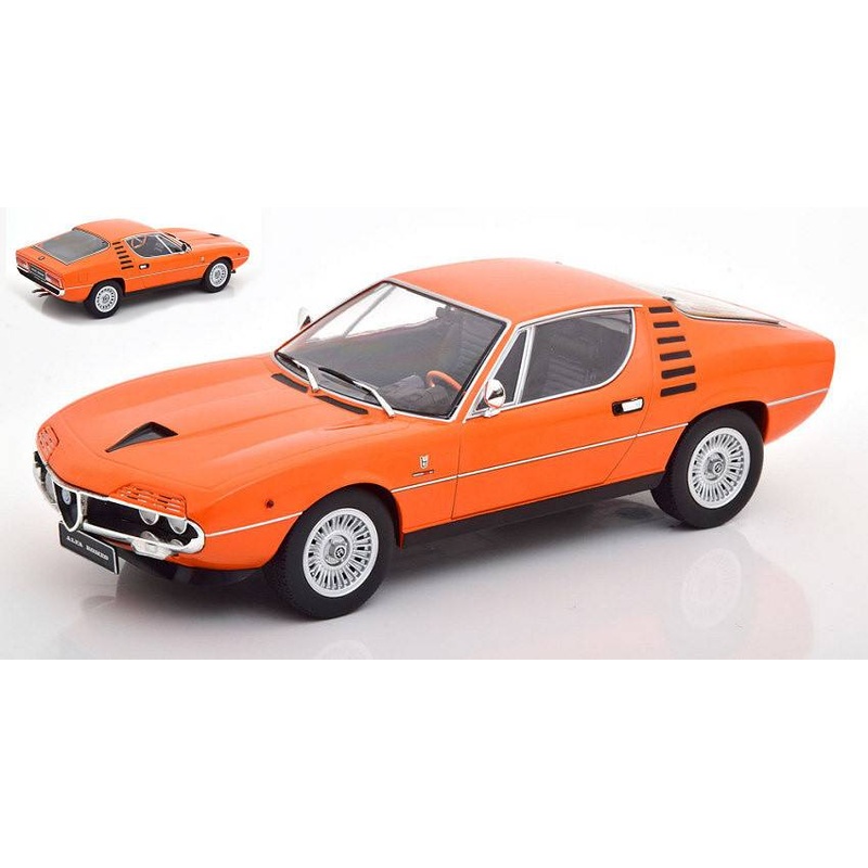 SCALE MODEL COMPATIBLE WITH ALFA ROMEO MONTREAL 1970 ORANGE 1:18 KK SCALE KKDC180383