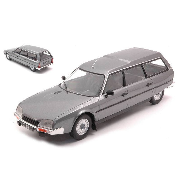 SCALE MODEL COMPATIBLE WITH CITROEN CX BREAK METALLIC GRAY 1:24 WHITEBOX WB124067