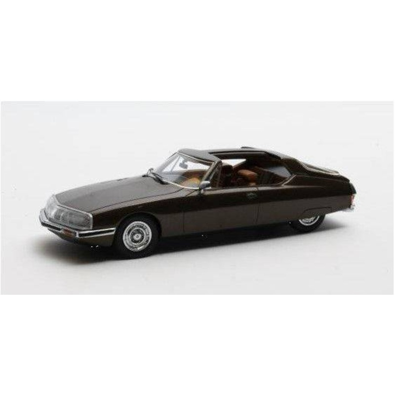 SCALE MODEL COMPATIBLE WITH CITROEN SM ESPACE HUELIEZ 1971 BRONZE METAL 1:43 MATRIX SCALE MODELS MX40304-043