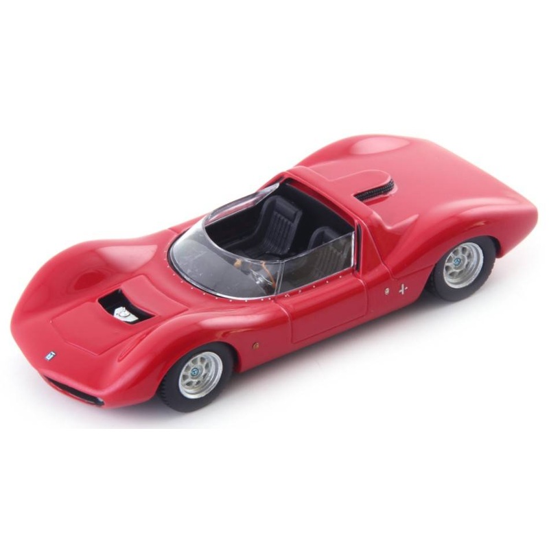 SCALE MODEL COMPATIBLE WITH DE TOMASO COMPETIZIONE 2000 1965 RED 1:43 AVENUE43 AVN60103