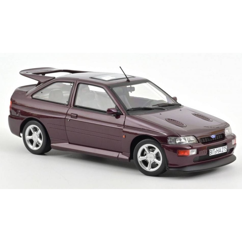 SCALE MODEL COMPATIBLE WITH FORD ESCORT COSWORTH 1992 PURPLE METALLIC 1:18 NOREV NV182778