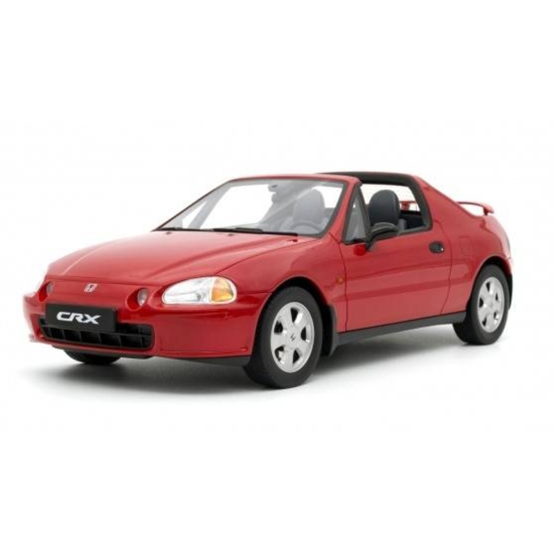 SCALE MODEL COMPATIBLE WITH HONDA CIVIC CRX VTI DEL SOL 1995 RED 1:18 OTTOMOBILE OT415