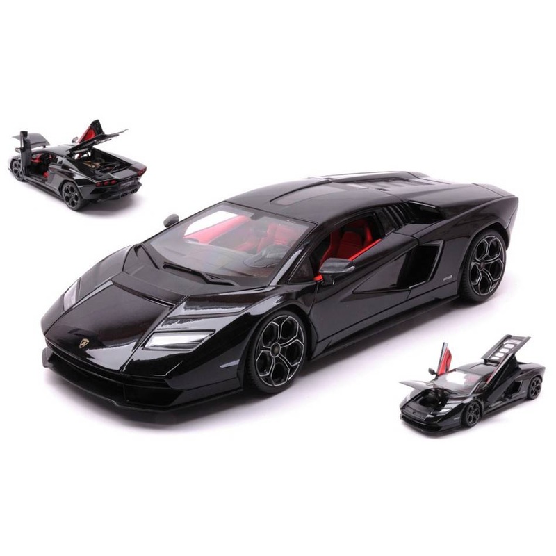 SCALE MODEL COMPATIBLE WITH LAMBORGHINI COUNTACH LPI 800-4 BLACK 1:18 MAISTO MI31459Z