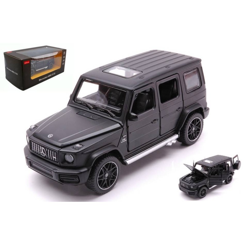 SCALE MODEL COMPATIBLE WITH MERCEDES BENZ AMG G63 BLACK 1:32 RASTAR RAT64110BK