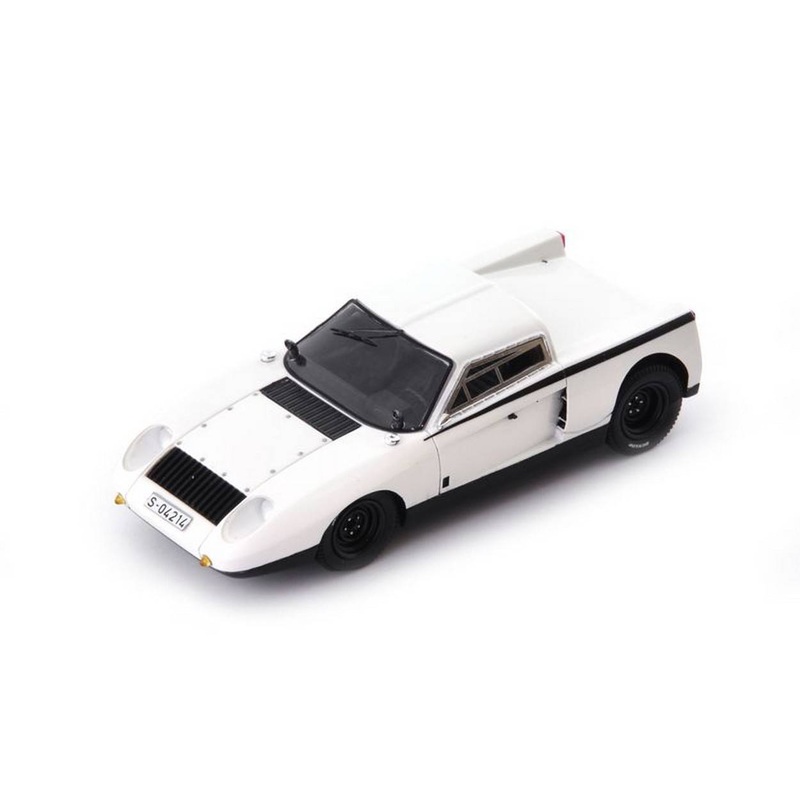 SCALE MODEL COMPATIBLE WITH MERCEDES-BENZ C101 1969 WHITE 1:43 AUTOCULT ATC06049