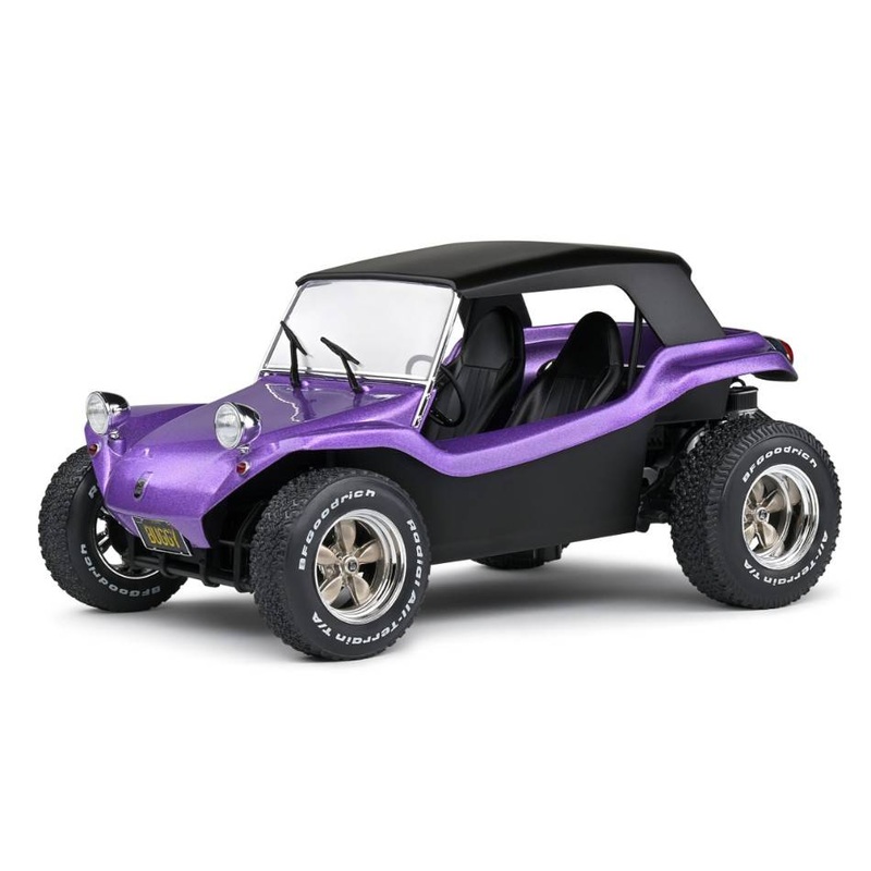 SCALE MODEL COMPATIBLE WITH MEYERS MANX BUGGY 1968 PURPLE 1:18 SOLID SL1802706