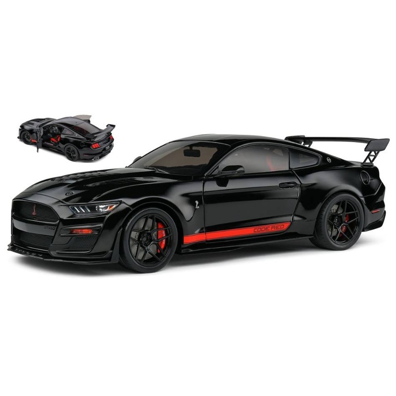 SCALE MODEL COMPATIBLE WITH SHELBY GT500 2022 BLACK 1:18 SOLID SL1805909