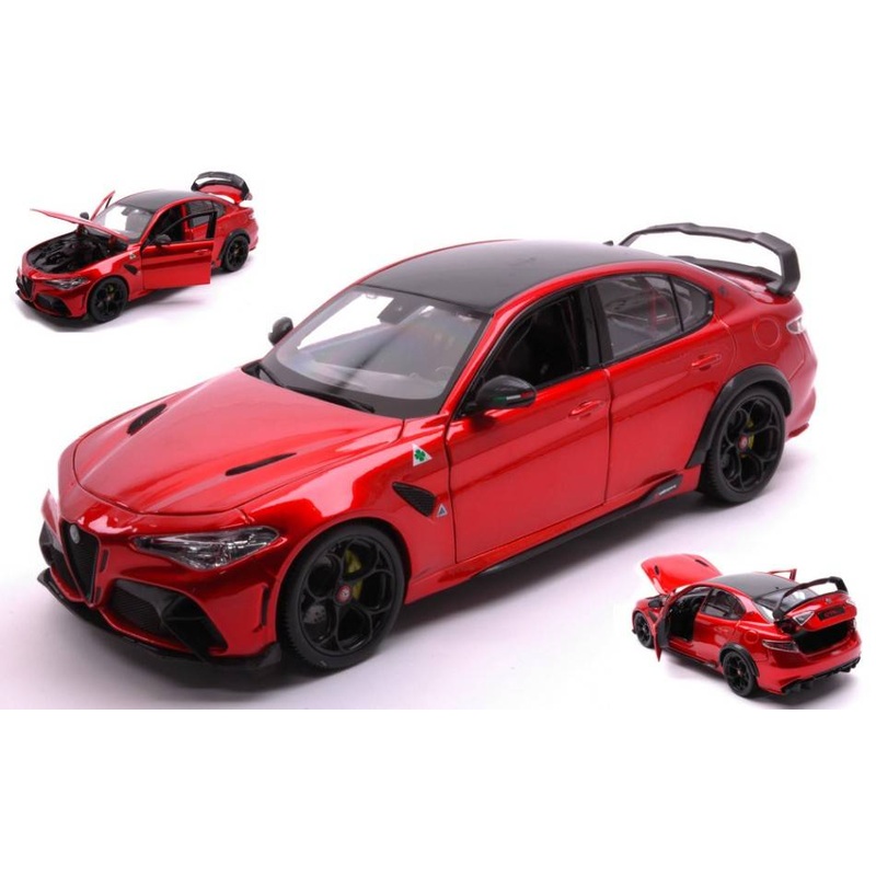 SCALE MODEL COMPATIBLE WITH ALFA ROMEO GIULIA GTAM 2020 RED 1:18 BURAGO BU11049