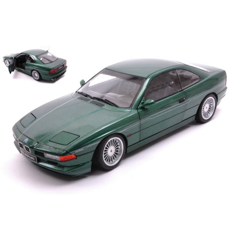 SCALE MODEL COMPATIBLE WITH ALPINA B12 5.0L 1990 ALPINA GREEN 1:18 SOLID SL1807003