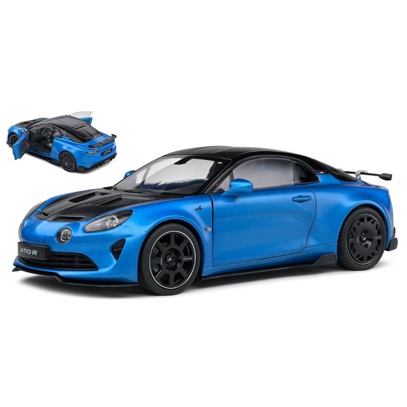 SCALE MODEL COMPATIBLE WITH ALPINE A110 RADICALE 2023 BLUE 1:18 SOLID SL1801619