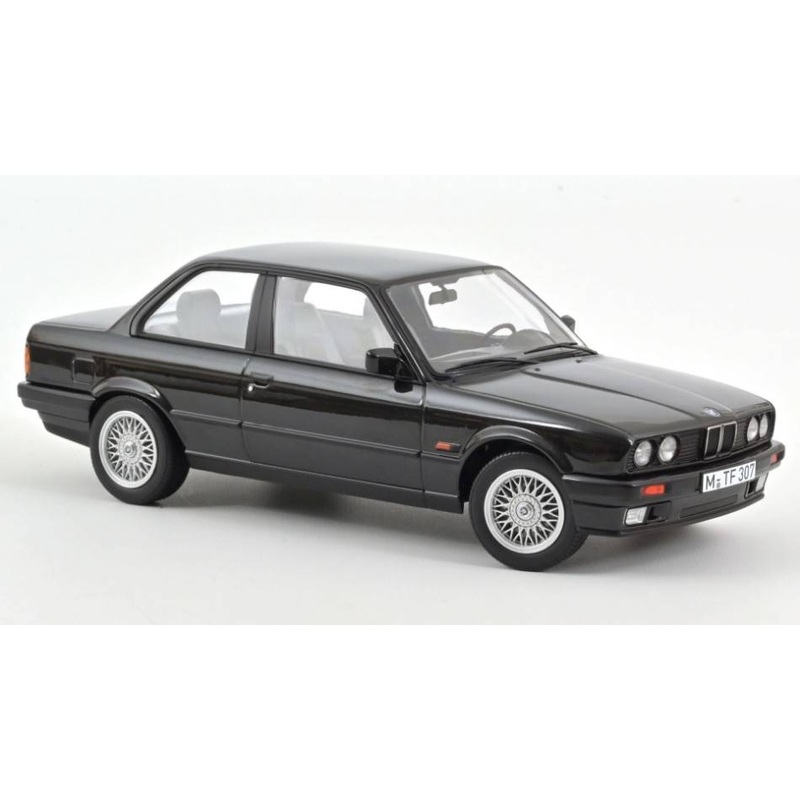 SCALE MODEL COMPATIBLE WITH BMW 325i 1988 BLACK METALLIC 1:18 NOREV NV183203
