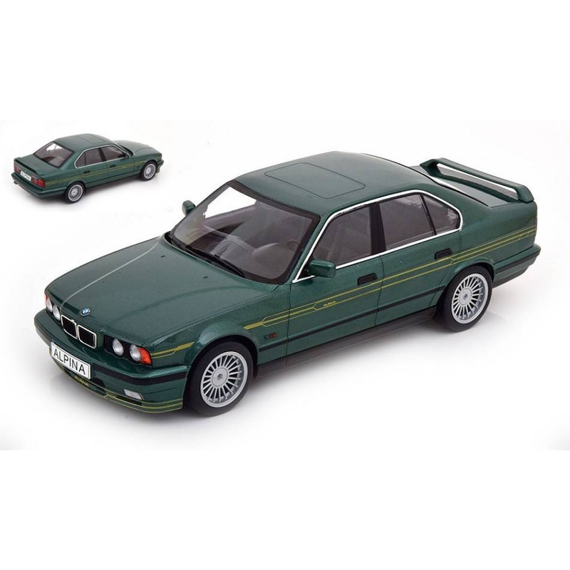 SCALE MODEL COMPATIBLE WITH BMW ALPINA B10 4.6 MET.GREEN 1:18 MODELCARGROUP MCG18229