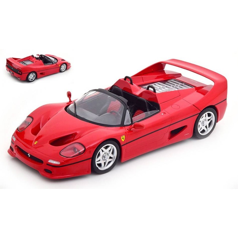 SCALE MODEL COMPATIBLE WITH FERRARI F50 CONVERTIBLE 1995 RED 1:18 KK SCALE KKDC180951