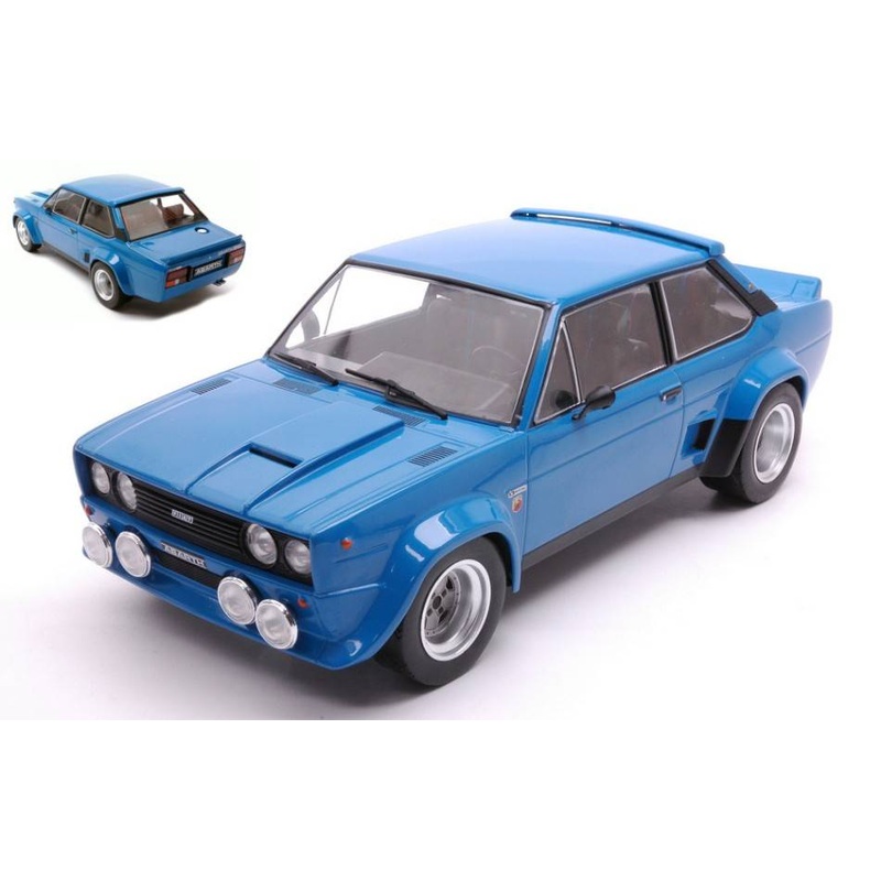 SCALE MODEL COMPATIBLE WITH FIAT 131 ABARTH 1980 BLUE 1:18 IXO MODEL 18CMC129