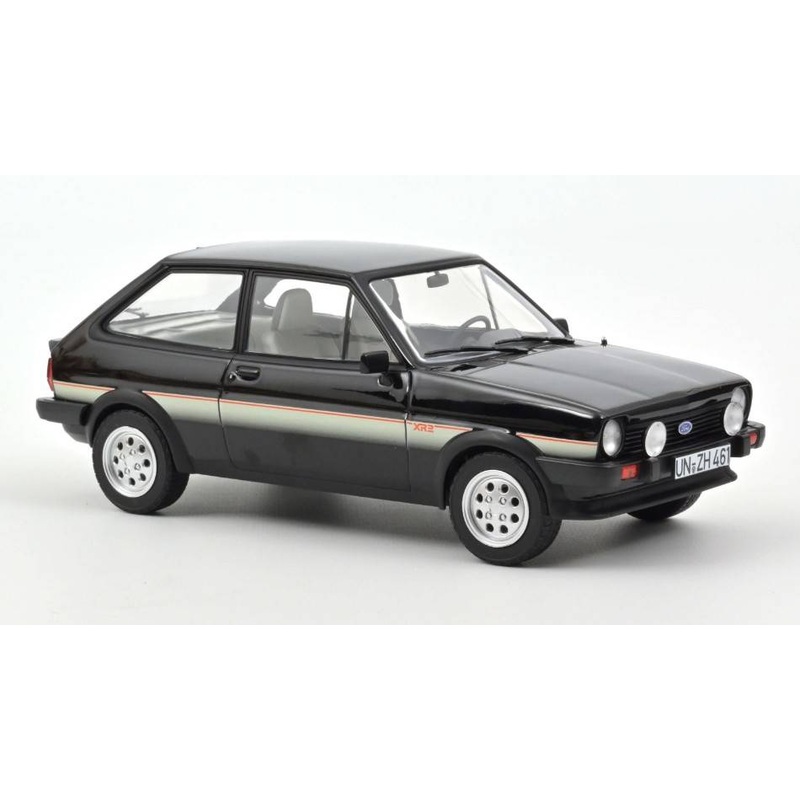 SCALE MODEL COMPATIBLE WITH FORD FIESTA XR2 1981 BLACK 1:18 NOREV NV182743