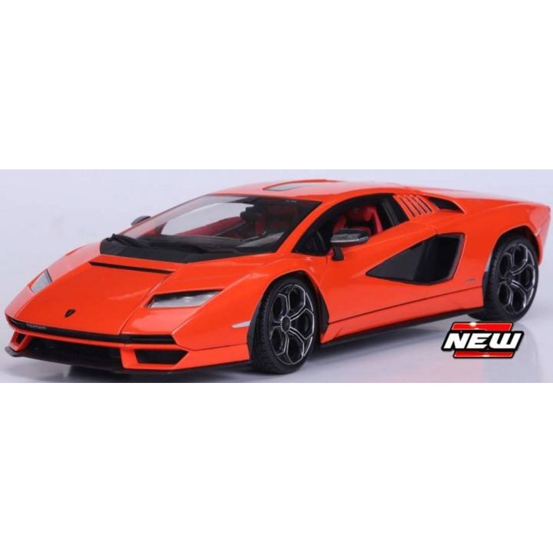 SCALE MODEL COMPATIBLE WITH LAMBORGHINI COUNTACH LPI 800-4 ORANGE 1:18 MAISTO MI31459O