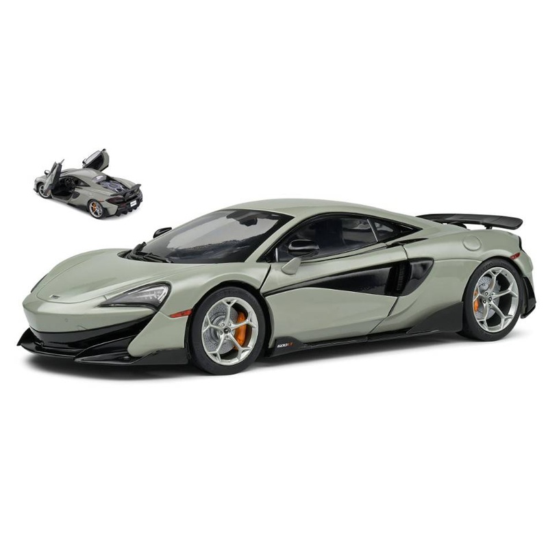 SCALE MODEL COMPATIBLE WITH MCLAREN 600 LT 2018 GRAY 1:18 SOLID SL1804506