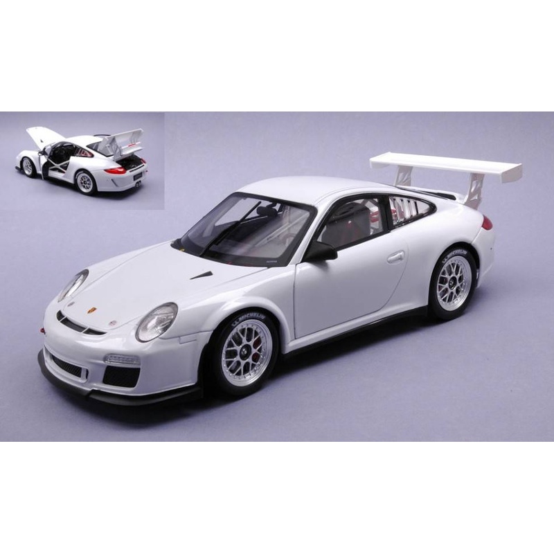 SCALE MODEL COMPATIBLE WITH PORSCHE 911 GT3 CUP STREET VERSION WHITE 1:18 WELLY WE18033W