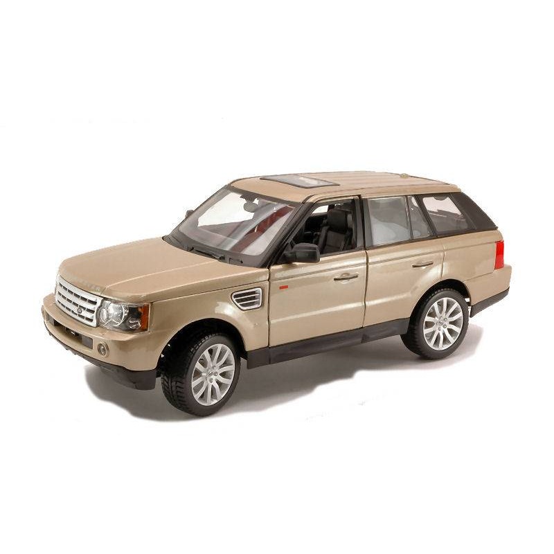 SCALE MODEL COMPATIBLE WITH RANGE ROVER SPORT 2006 GOLD 1:18 BURAGO BU12069GD