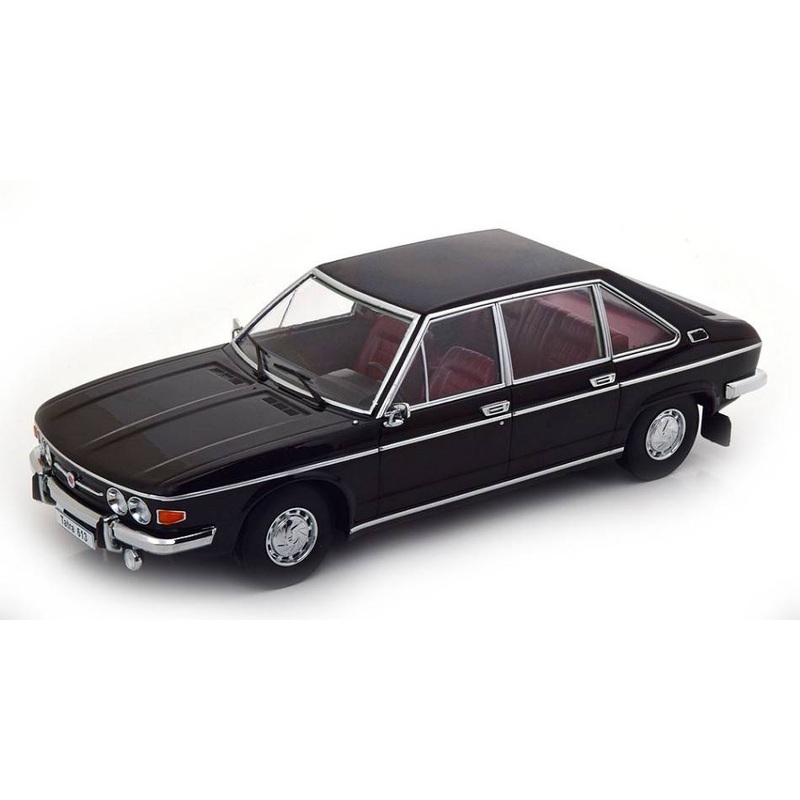 SCALE MODEL COMPATIBLE WITH TATRA 613 1979 BLACK 1:18 TRIPLE 9 T9-1800290