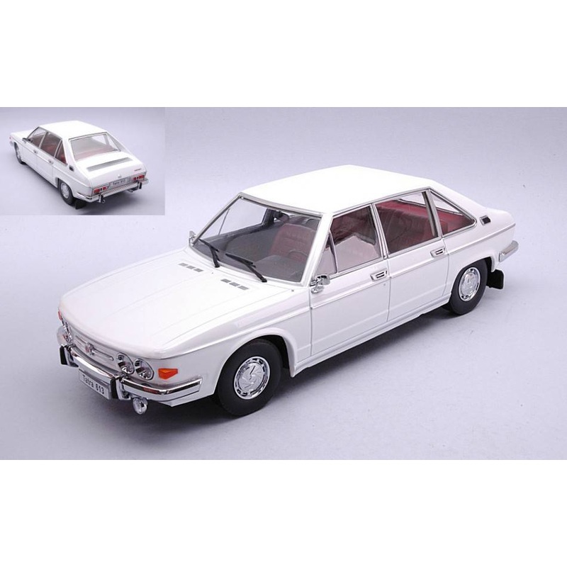 SCALE MODEL COMPATIBLE WITH TATRA 613 1979 WHITE 1:18 TRIPLE 9 T9-1800292