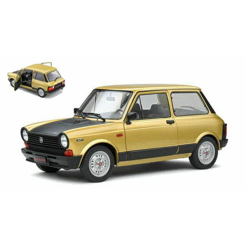SCALE MODEL COMPATIBLE WITH AUTOBIANCHI A112 MK.5 ABARTH 1980 BRONZE METALLIC 1:18 SOLID SL1803804