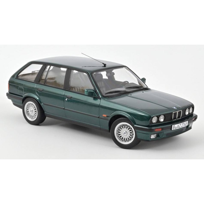 SCALE MODEL COMPATIBLE WITH BMW 325i TOURING 1990 GREEN METALLIC 1:18 NOREV NV183219